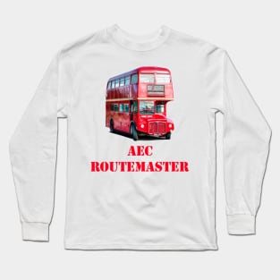 AEC Routemaster London Bus Long Sleeve T-Shirt